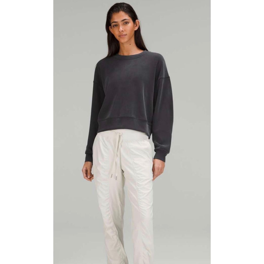 Lululemon Softstreme Perfectly Oversized Cropped‎ Crew Size 0